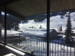 View out main window of ski area, south facing